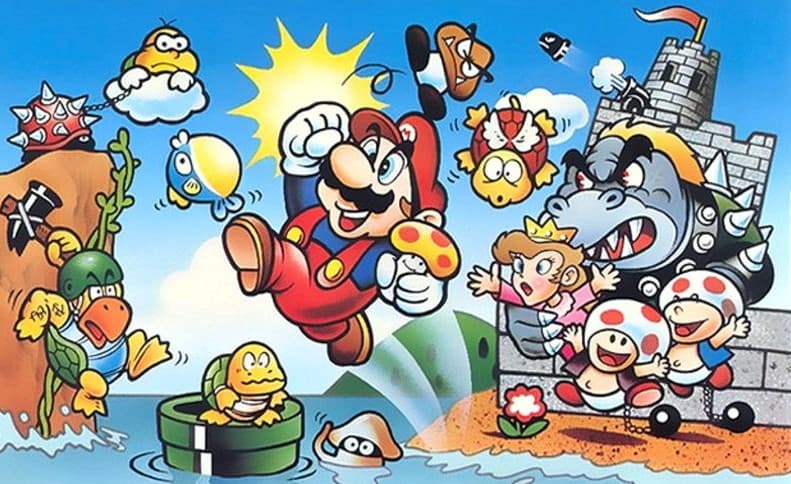 Super Mario Bros Gameplay Screenshot 1