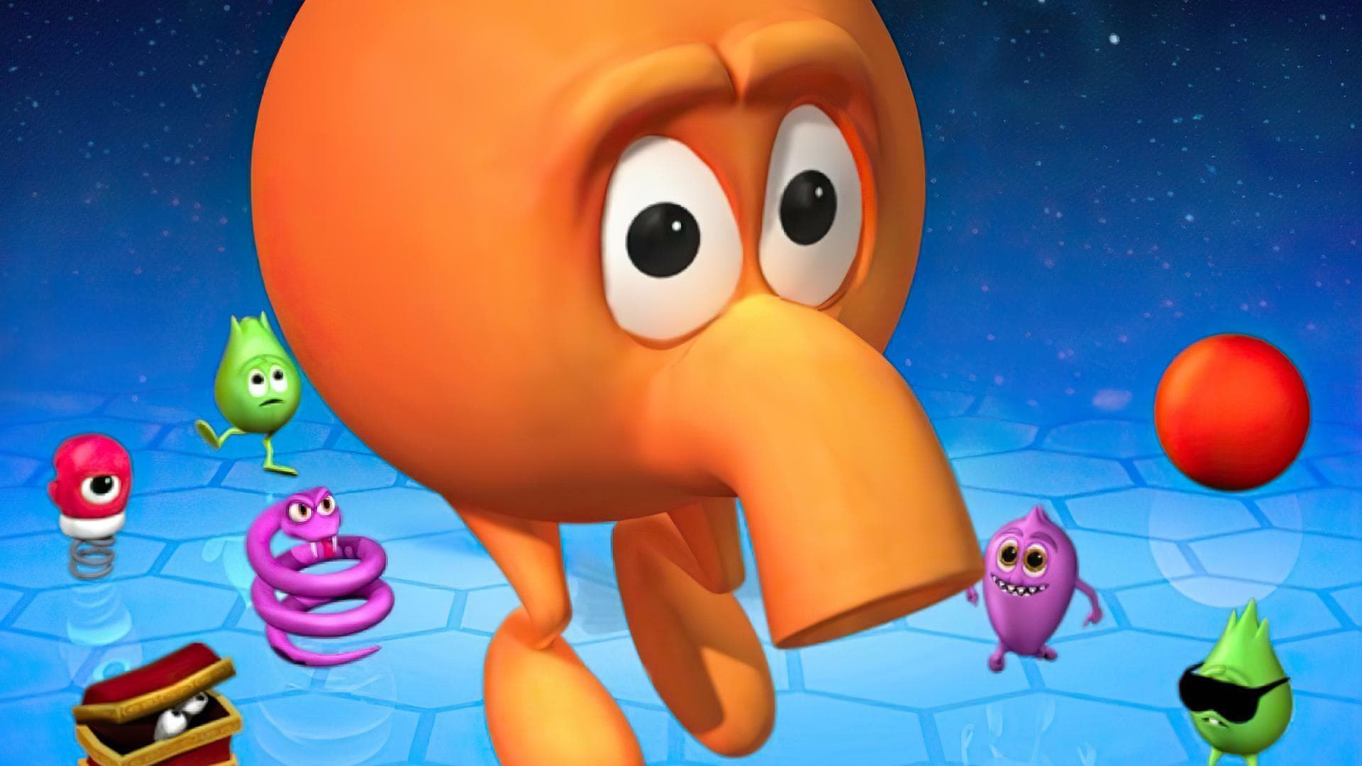 Q-bert Gameplay Screenshot 1