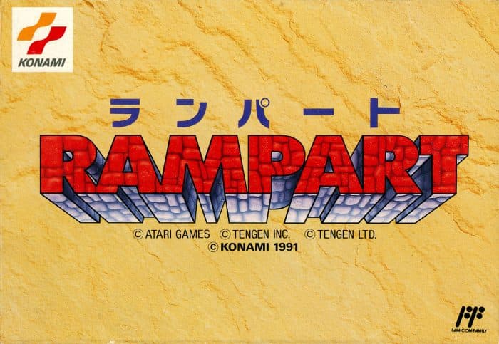 Rampart ROM Gameplay Screenshot 1