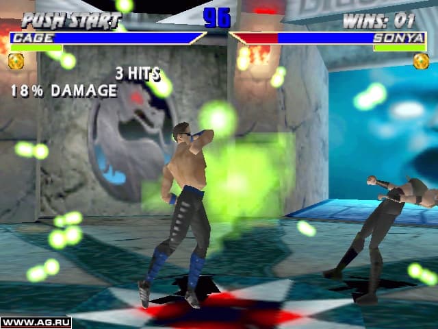Mortal Kombat 4 ROM Gameplay Screenshot 2