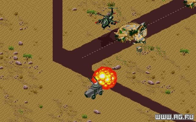 Desert Strike - Return to the Gulf ROM Gameplay Screenshot 1