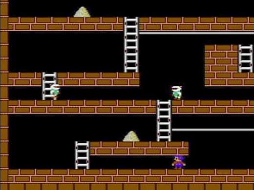 nemul-nes-to-games Lode Runner U.nes Gameplay Screenshot 4