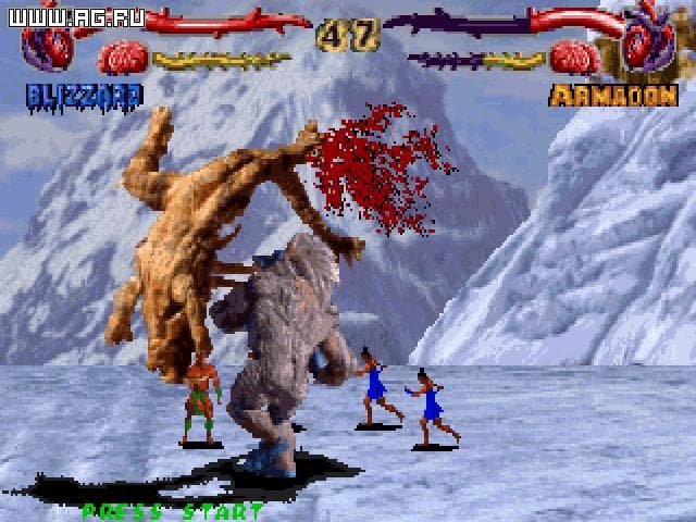 Primal Rage Gameplay Screenshot 3