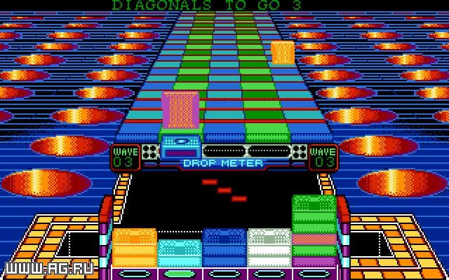 Klax ROM Gameplay Screenshot 3