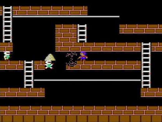 nemul-nes-to-games Lode Runner U.nes Gameplay Screenshot 3