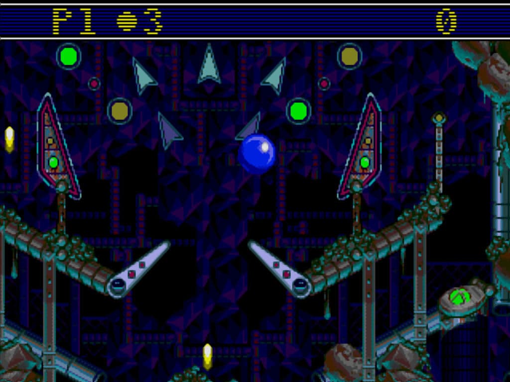 Sonic Spinball ROM Gameplay Screenshot 1