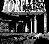Foreman for Real ROM Gameplay Screenshot 2