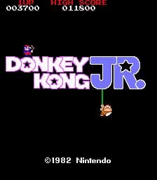 donkey kong jr aka donkey kong junior Gameplay Screenshot 3