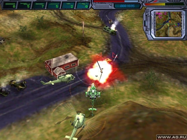 Hell Copter Gameplay Screenshot 2