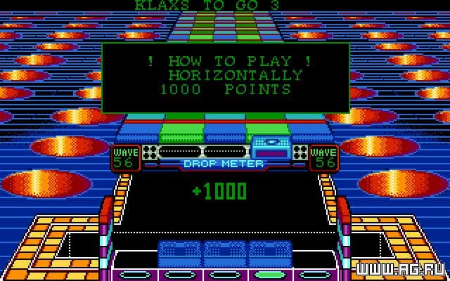 Klax ROM Gameplay Screenshot 2