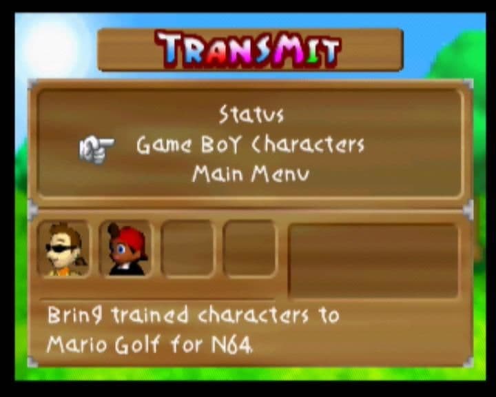 Mario Golf ROM Gameplay Screenshot 2