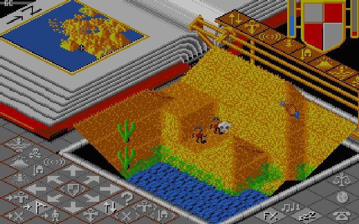 Populous ROM Gameplay Screenshot 5