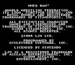 WWF Raw Gameplay Screenshot 5
