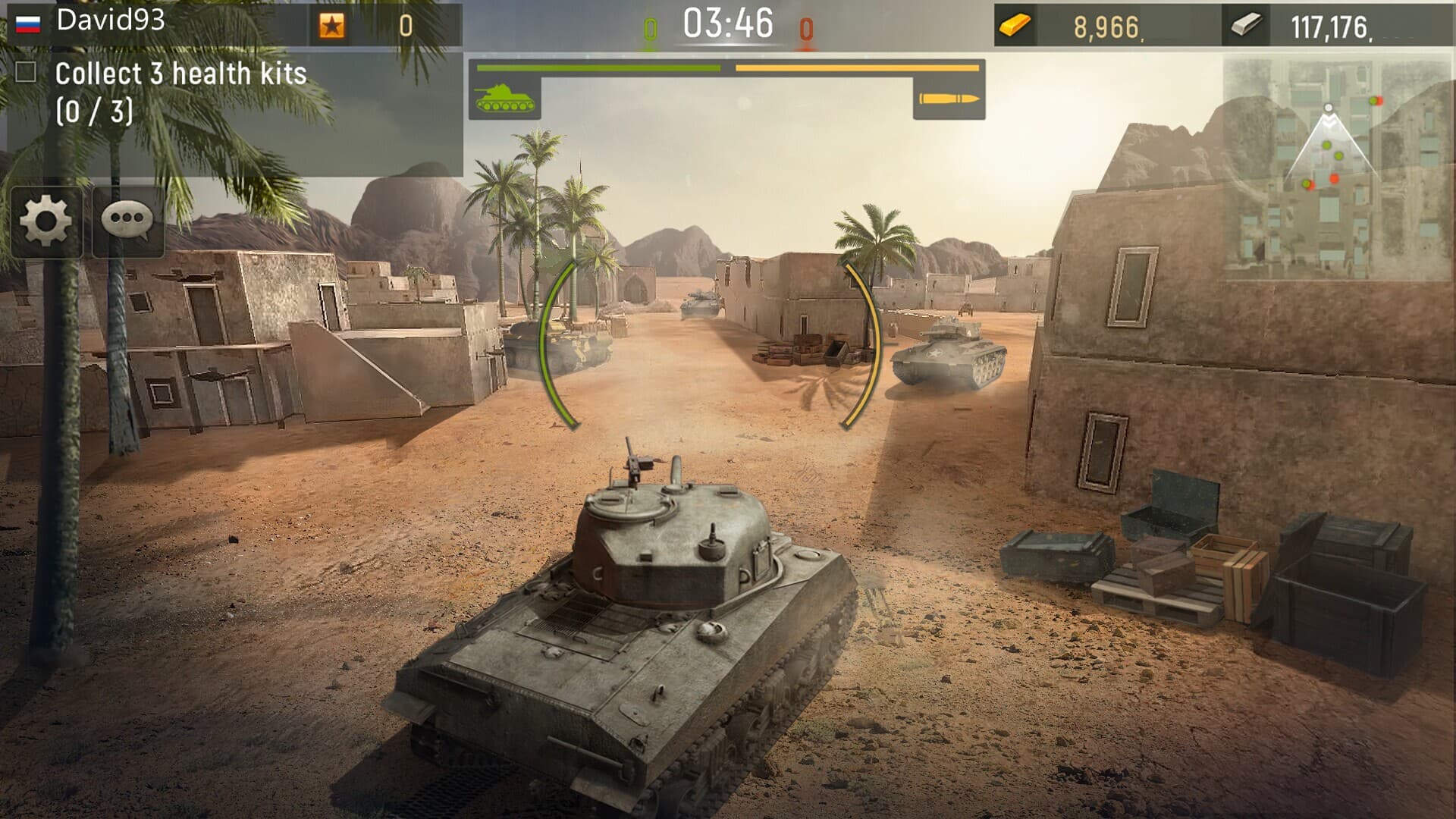 combat - tank-plus tank Gameplay Screenshot 4