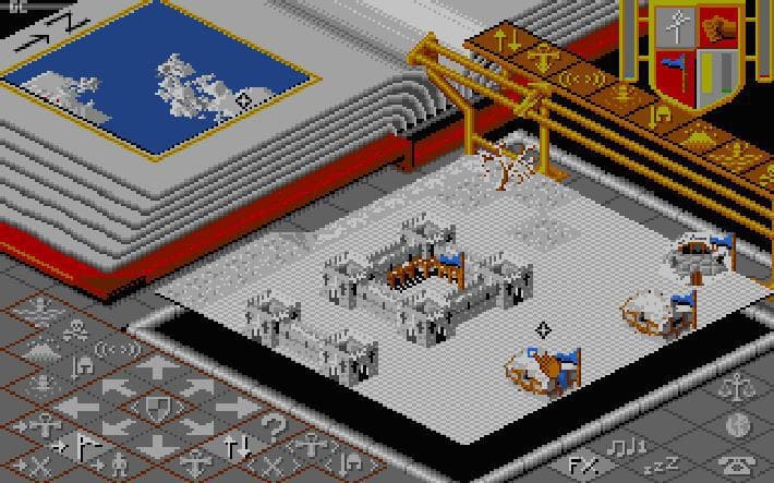 Populous ROM Gameplay Screenshot 2