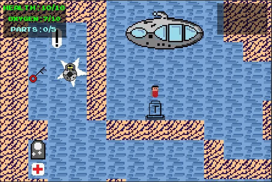 scuba diver aka skindiver Gameplay Screenshot 2