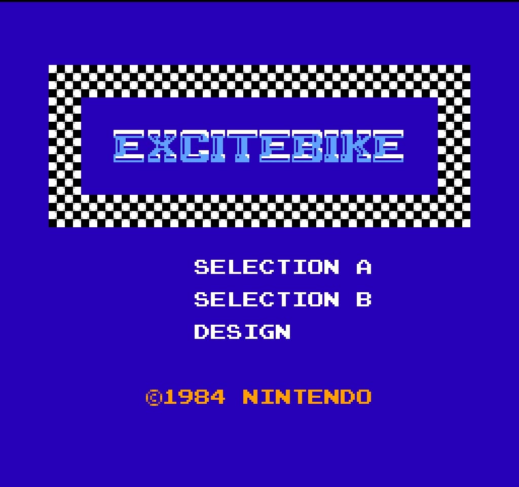nemul-nes-to-games Excitebike JU .nes Gameplay Screenshot 3