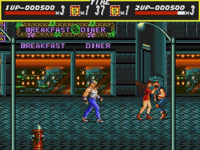 Streets of Rage ROM Gameplay Screenshot 5