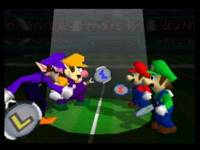 Mario Tennis ROM Gameplay Screenshot 2