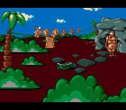Chuck Rock ROM Gameplay Screenshot 2