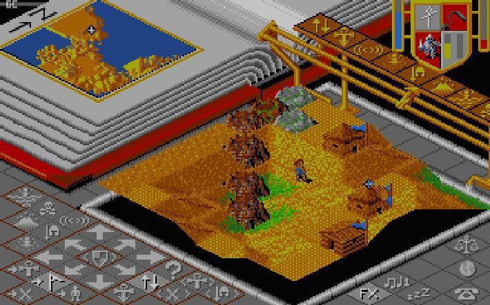 Populous ROM Gameplay Screenshot 3
