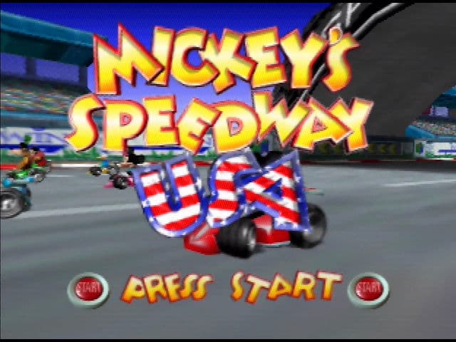Mickey_s Speedway USA ROM Gameplay Screenshot 2