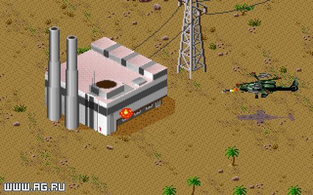 Desert Strike - Return to the Gulf ROM Gameplay Screenshot 4