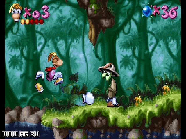 Rayman Gameplay Screenshot 2