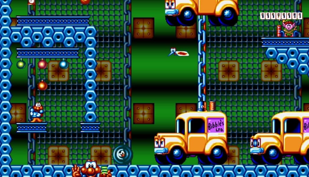 James Pond II - Codename RoboCod ROM Gameplay Screenshot 4
