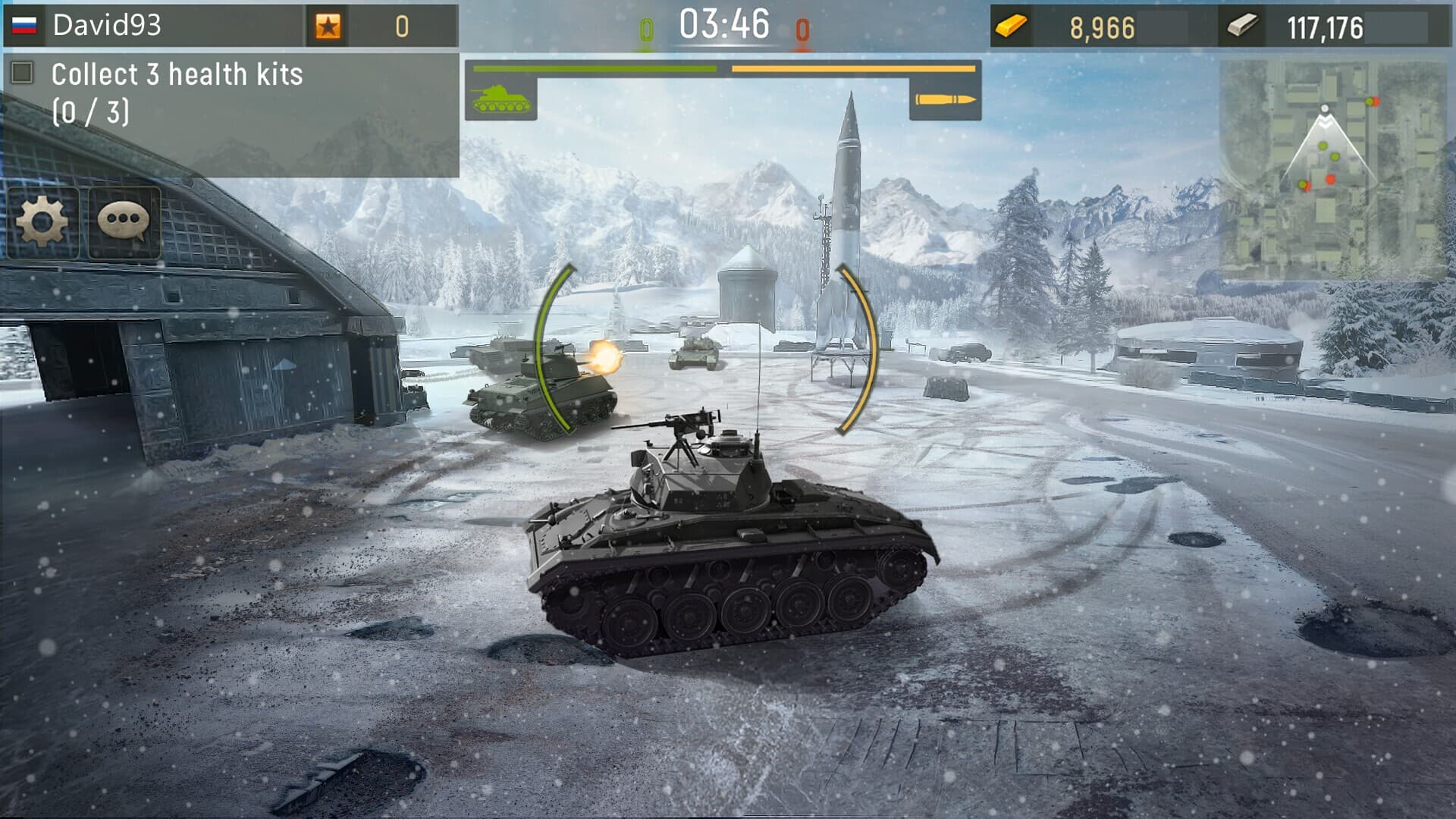 combat - tank-plus tank Gameplay Screenshot 3
