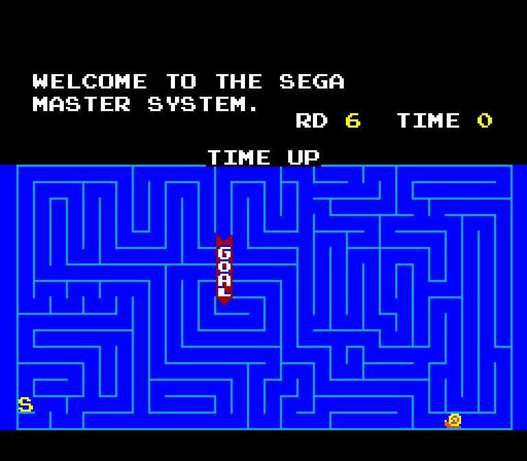 Snail Maze ROM Gameplay Screenshot 1