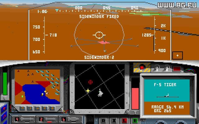 F-15 Strike Eagle Gameplay Screenshot 1