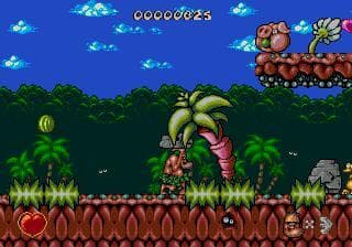 Chuck Rock ROM Gameplay Screenshot 3