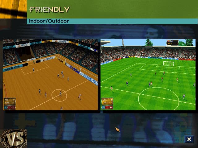 FIFA Soccer 97 ROM Gameplay Screenshot 1