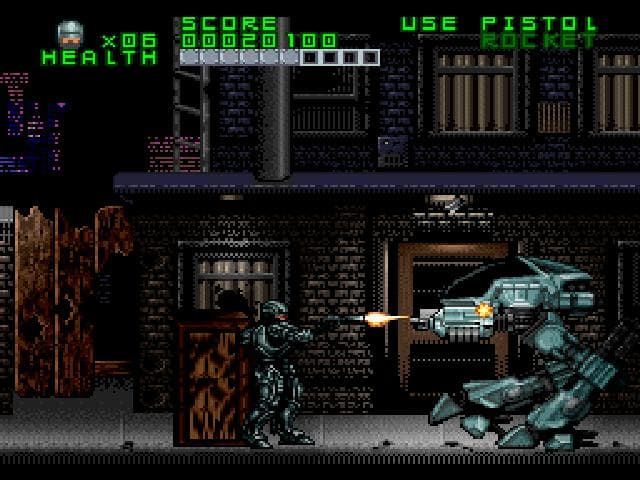RoboCop versus The Terminator ROM Gameplay Screenshot 1