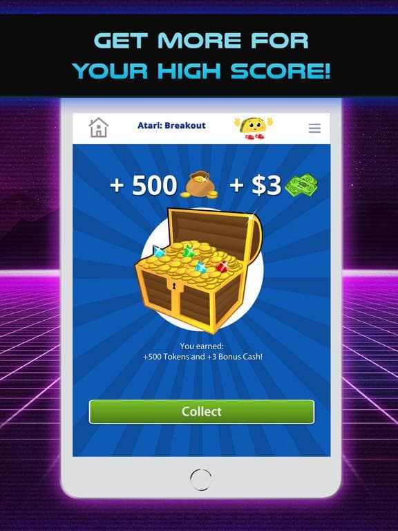 breakout - breakaway iv paddle Gameplay Screenshot 1