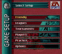 FIFA Soccer 96 ROM Gameplay Screenshot 1