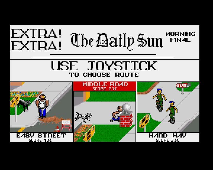 Paperboy Gameplay Screenshot 3
