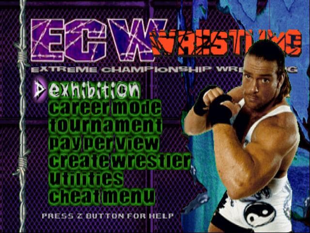 ECW Hardcore Revolution ROM Gameplay Screenshot 2