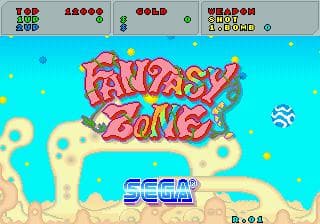 Fantasy Zone Gameplay Screenshot 2