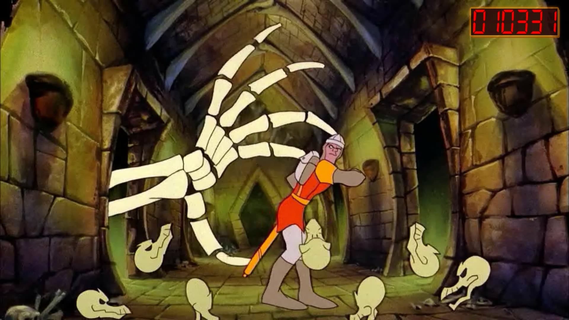 Dragon's Lair ROM Gameplay Screenshot 4