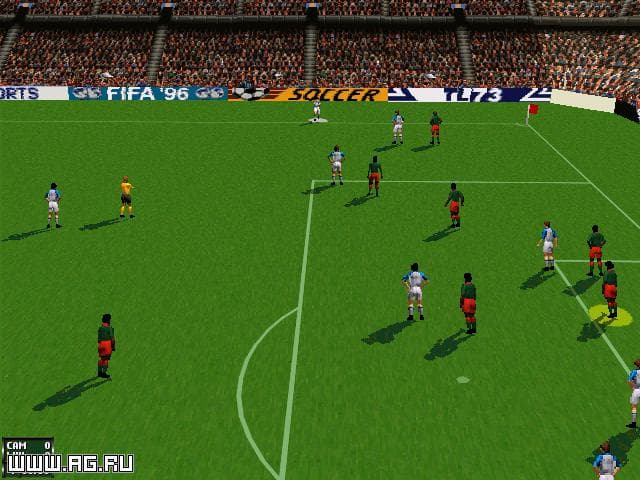 FIFA Soccer 96 ROM Gameplay Screenshot 5