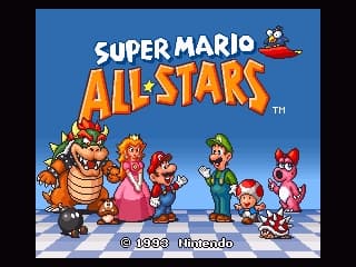 Super Mario All-Stars NES Gameplay Screenshot 2