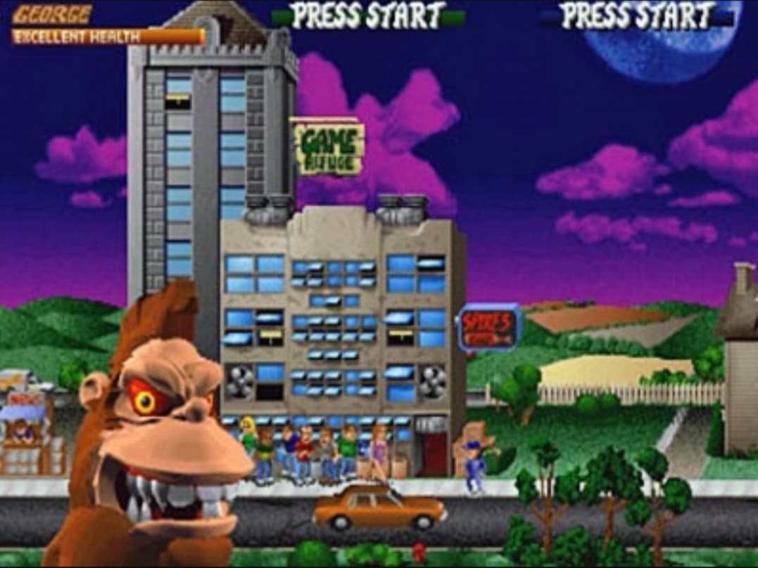 Rampage - World Tour ROM Gameplay Screenshot 4