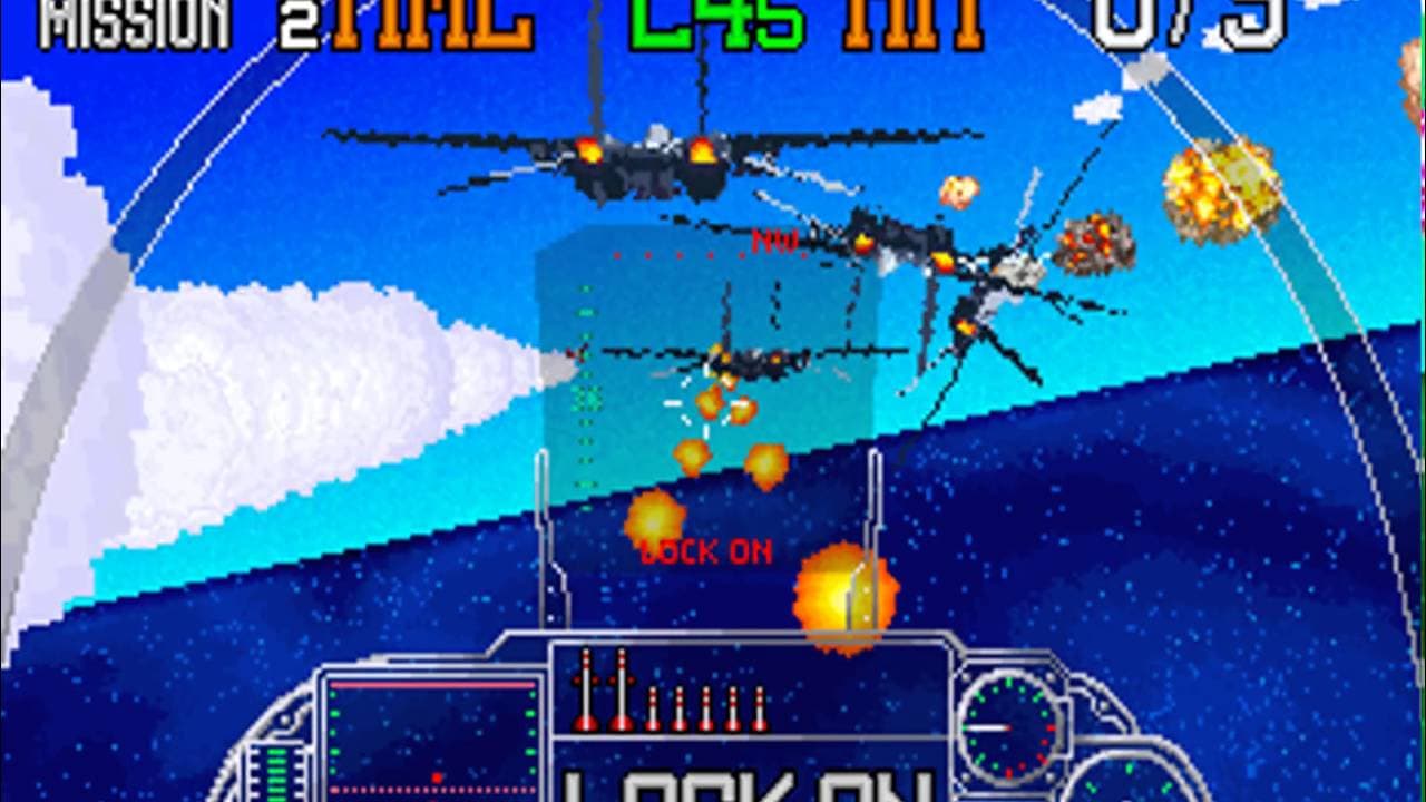 G-LOC - Air Battle ROM Gameplay Screenshot 1
