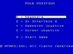 pole position Gameplay Screenshot 1