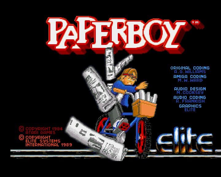 Paperboy Gameplay Screenshot 2