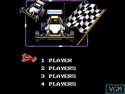 R.C. Grand Prix ROM Gameplay Screenshot 3