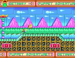 Dynamite Headdy ROM Gameplay Screenshot 1