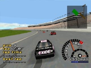 NASCAR 2000 ROM Gameplay Screenshot 2